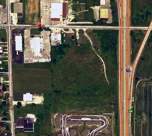 Bel Air Drive-In Theatre - Aerial